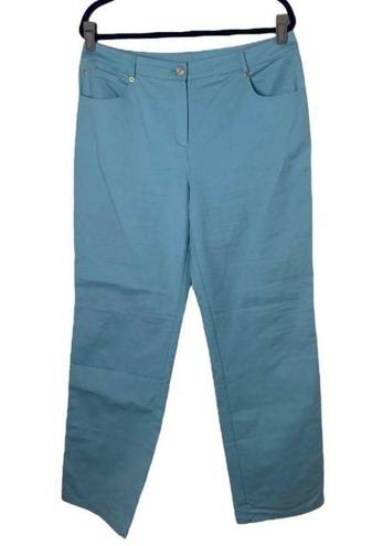 St. John SZ 12 wide leg blue pants