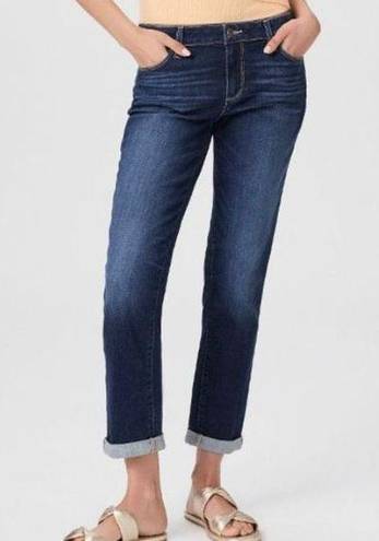 Paige  Dark Blue Enchant Brigitte Boyfriend Denim Jeans 23