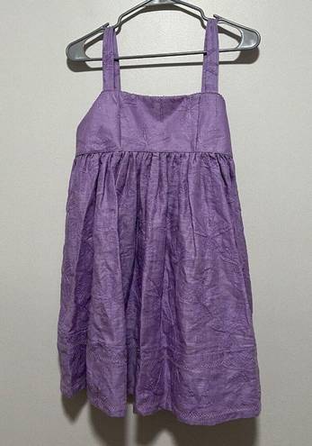 Agua Bendita AGUA BY  NWT Purple Cienfuegos La Fania Lila Mini Dress Size Small