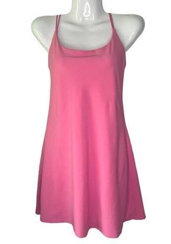 Abercrombie & Fitch  Barbie pink athletic dress w built-in shorts & pocket size S