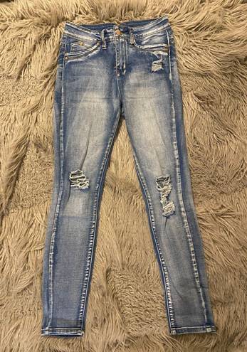 Ymi Distressed Skinny Jeans