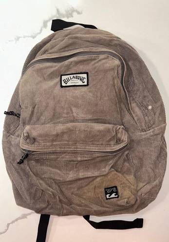 Billabong Vintage Corduroy  Backpack