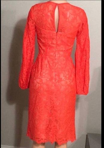 Trina Turk  red lace dress. XS. NWOT