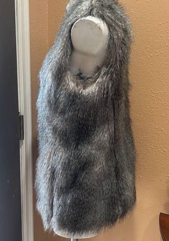 Banana Republic  brown furry vest