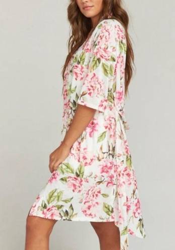 Show Me Your Mumu  Brie floral rose robe O/S