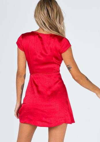 Princess Polly Emily Mini Dress in Red