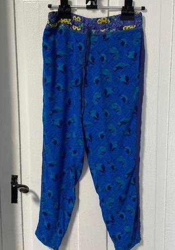 Maaji  swim cover up pant size M bluebird