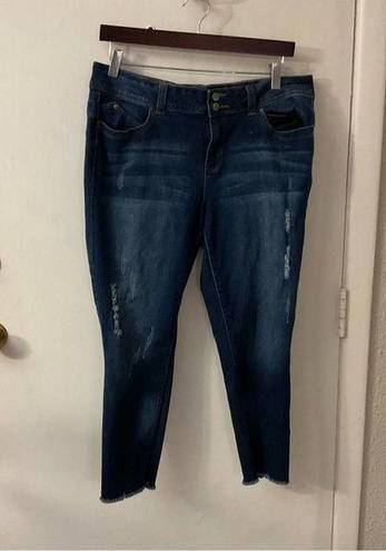 Ymi  Wanna Betta Butt Juniors Blue Jeans Size 15