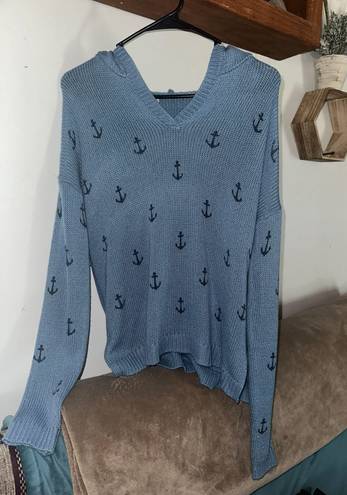 Beach Coverup Blue Size M