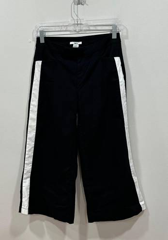 Bar III Womens Black Racer Stripe Pants  Size 0