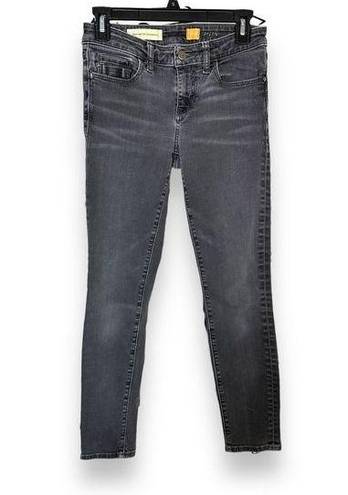 Pilcro and the Letterpress Pilcro Anthropologie Skinny Cropped Black Jeans 26”