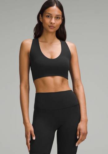 Lululemon Bend This Scoop and Cross Bra - Black Size S/M