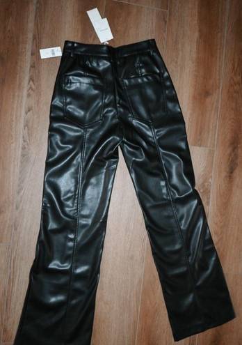 Anthropologie Mat & Nat Gwen Faux Leather Trousers