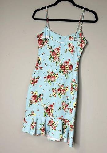 Likely 1002-  Zadie Blue Floral Dress