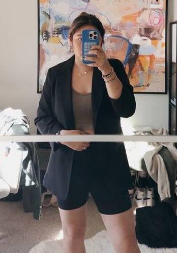 H&M  black blazer