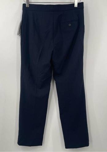 Polo  RALPH LAUREN Wool Dress Pants Wool Blend Navy Blue Size 2 NWT Retail $268