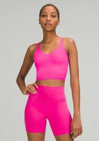 Lululemon  Women's Size 10 Sonic Pink Align Tank Top