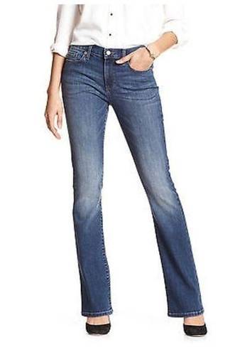 Banana Republic  Bootcut Flare Leg Zip Up Fit Jeans Womens Mid Rise Denim