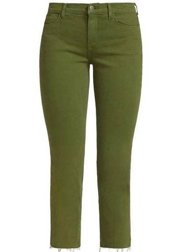 L'Agence L’AGENCE Sada High-Rise Crop Slim-Fit Jeans