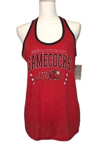 Rivalry Threads NWT Large Red JSU Jacksonville State University Gamecocks Tank Top New