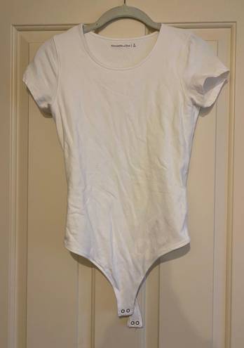 Abercrombie & Fitch White Tee Bodysuit