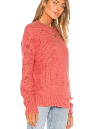 Sanctuary  Telluride Knit Sweater Coral Slouch Wool