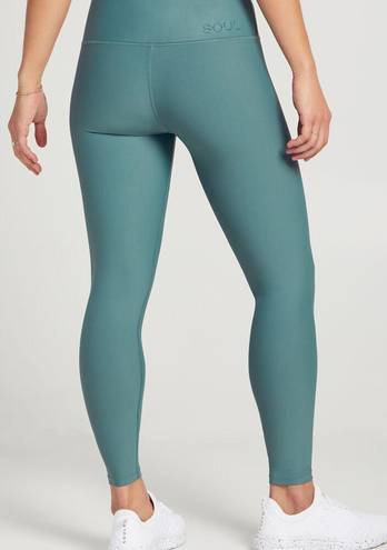 SOUL CYCLE Teal Legging Bra Matching SET