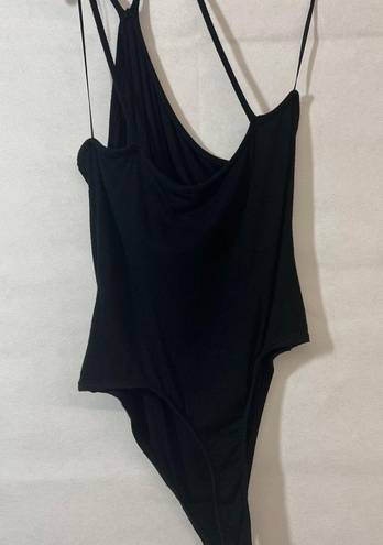 The Range  Dynamic Rib Tilted Bodysuit 1 shoulder