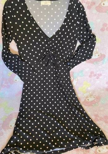 Bobbie & Brooks NEW Bobby Brookes woman’s Black , white polka dot dress (S) 