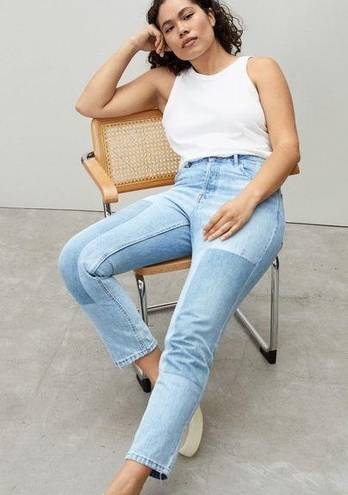 Everlane 90’s Cheeky Panel High Rise Crop Jeans