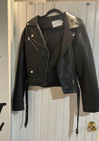 Leather Jacket Size L