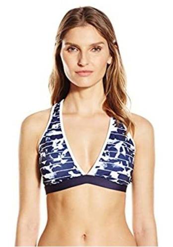 Nautica  Pacific Floral Rem Soft Cup Sports Bra Size 4