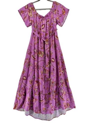 Target  Ingrid And Isabel Flower Orchid/ Purple/Magenta Maternity Dress Size XL