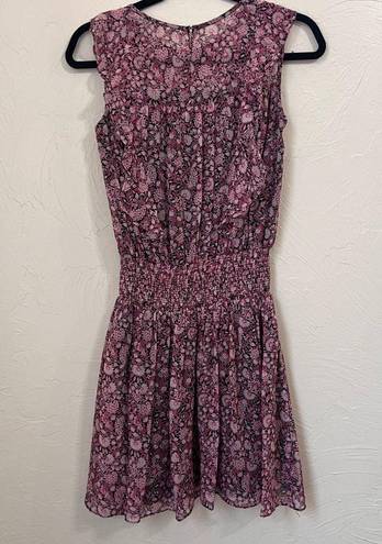 Shoshanna  Dalia Silk floral popover dress size 0