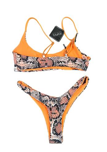 Zaful Snake print Bikini Set Size M -NWT