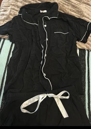 Pajama Set Black Size M