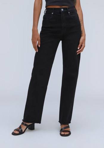 Everlane NWT  The Way-High Jean Organic Cotton Black Size 26 Regular