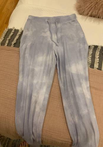 Gilly Hicks Lavender Tie Dye Soft Joggers