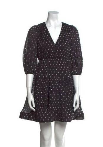 Zimmermann  Polka Dot pleated Mini Dress ZIM 0 / US 4