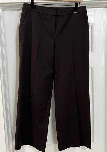 St. John  Yellow Label Brown Pants Slacks Size 8