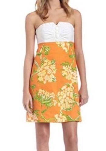 Lilly Pulitzer NWOT |  Bowen Dress in Nectar Orange Lace by the Docks