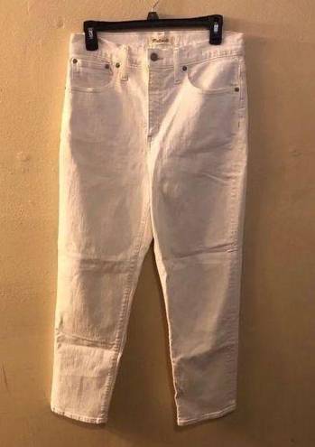 Madewell white jeans Size 29