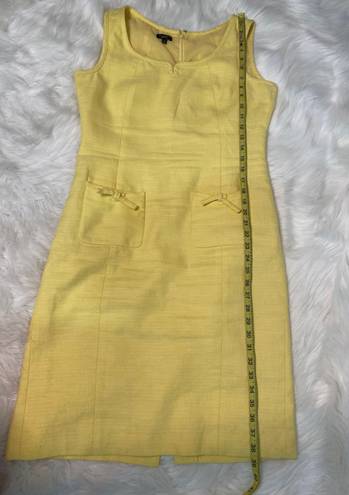 Talbots Linen Blend Sheath Dress Size 6