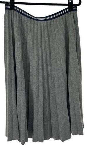 Tommy Hilfiger  Gray Dark Academia Pleated Skirt