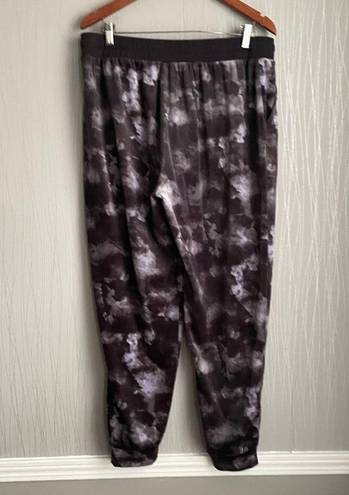 Three Dots  Womens Pants X-LARGE XL Gray Soft Pockets Jogger Sweatpants Velour