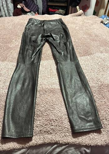 Spanx Faux Leather pants size xs