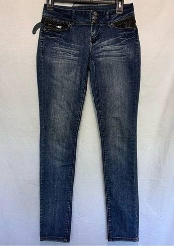 REWASH skinny jeans dark wash size 1/2