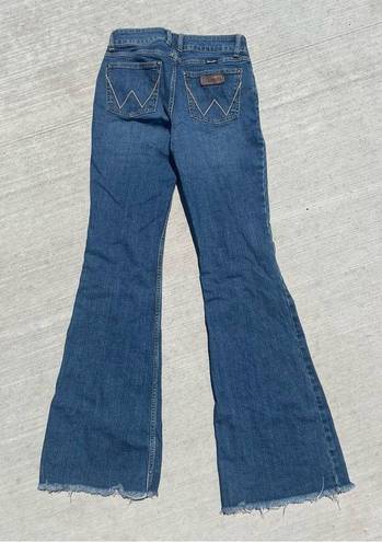 Wrangler  Mae flare leg medium wash jeans 3/4x36