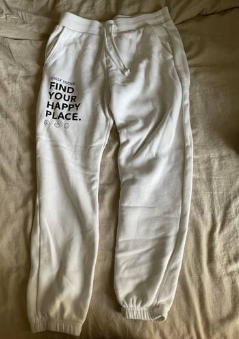 Gilly Hicks Women’s White Sweatpants