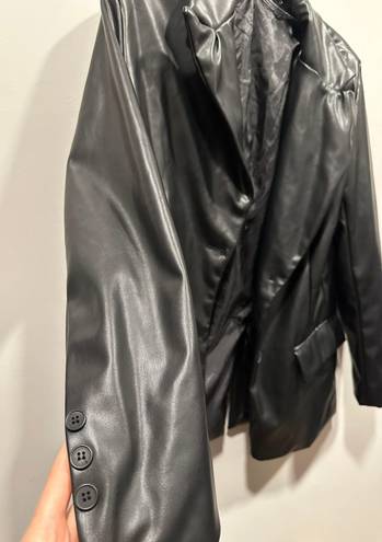 Leather Jacket Size M